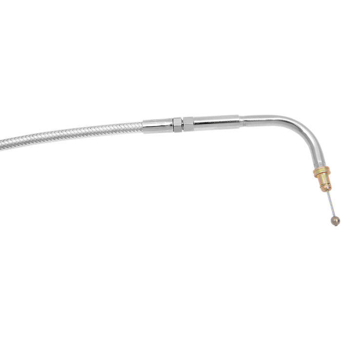 MAGNUM SHIELDING 0650-0769 532110 Polished Stainless Steel Braided Throttle/Idle Cable