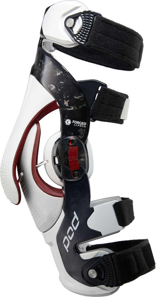 Pod 664-04892X K830-CLT-LT-2X K8 3.0 KNEE BRACE CARBON (LT) CARBON/WHITE 2X
