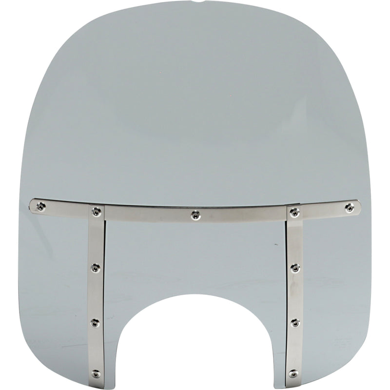 MEMPHIS SHADES 2313-0271 MEM37112 Memphis Fats Windshield Fats Windshield - 19" - Headlight - Black Smoke