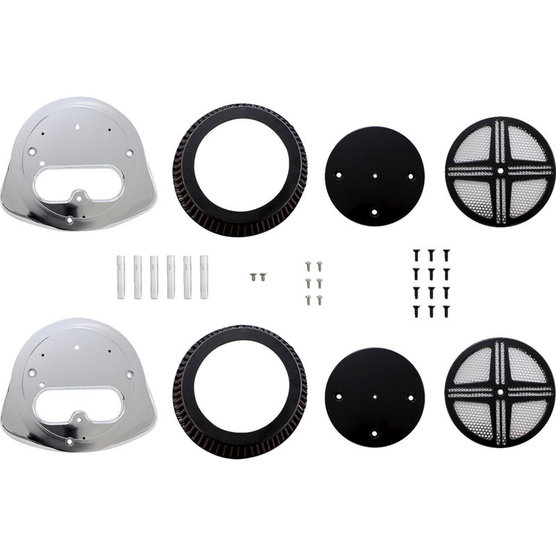 Baron Big Air Kit (BAK) XXX Air Cleaner - BA-2381-00B Suzuki M109R Boulevard / 1800 Boulevard M109R 2006-2020