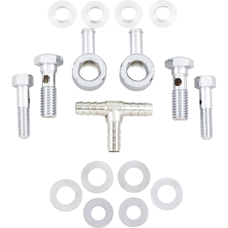Drag Specialties Air Cleaner Breather Kit - DS-289055 For Harley Motorcycles 1991-2022