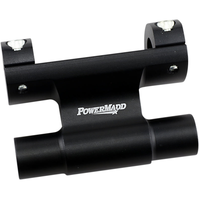 POWERMADD 0602-0531 45440 Powerriser 475 Pivoting Handlebar Riser Risers - 2-1/4" x 4-3/4" - Oversized Handlebars