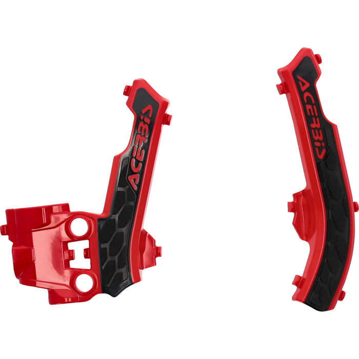 ACERBIS 0505-2342 2979611018 X-Grip Frame Guards red/black - gas gas | husqvarna | ktm