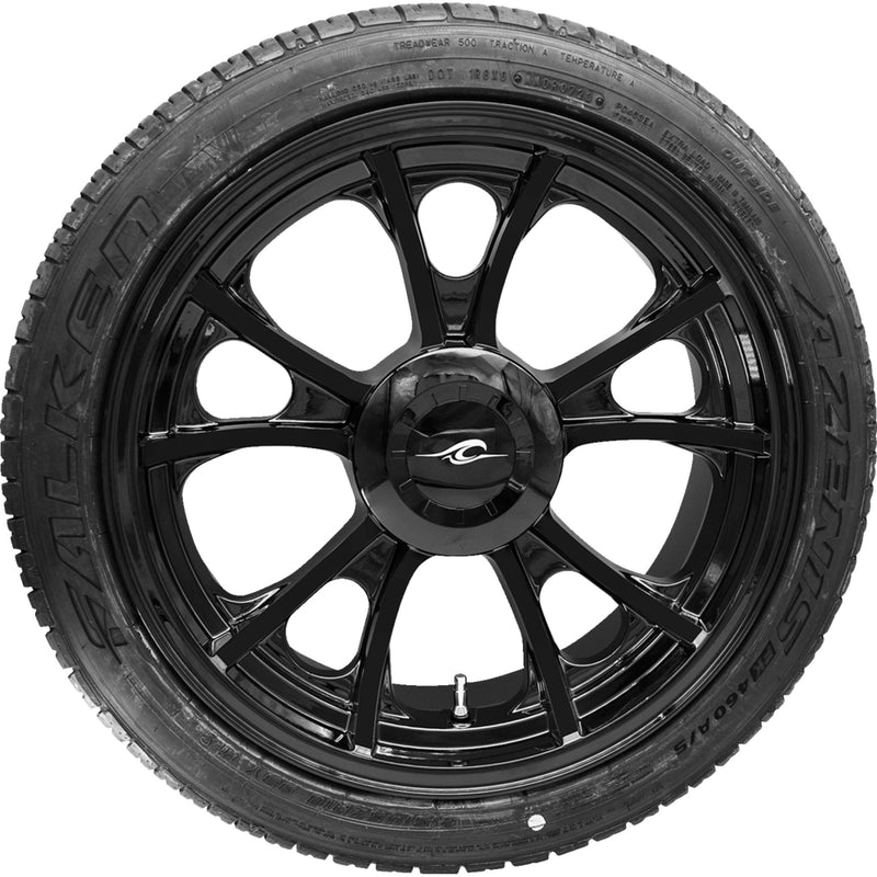 Coastal Moto Wheel - PKG-LGO-187T-SB For Harley Touring 2009-2024