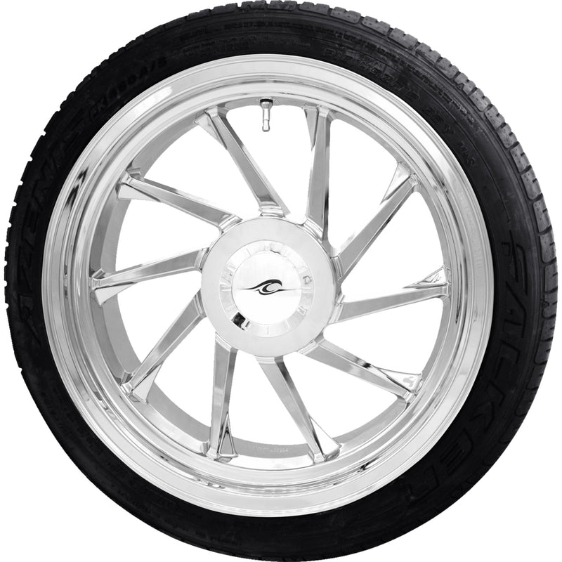 Coastal Moto Wheel - PKG-HURR-187T-CH For Harley Touring 2009-2025