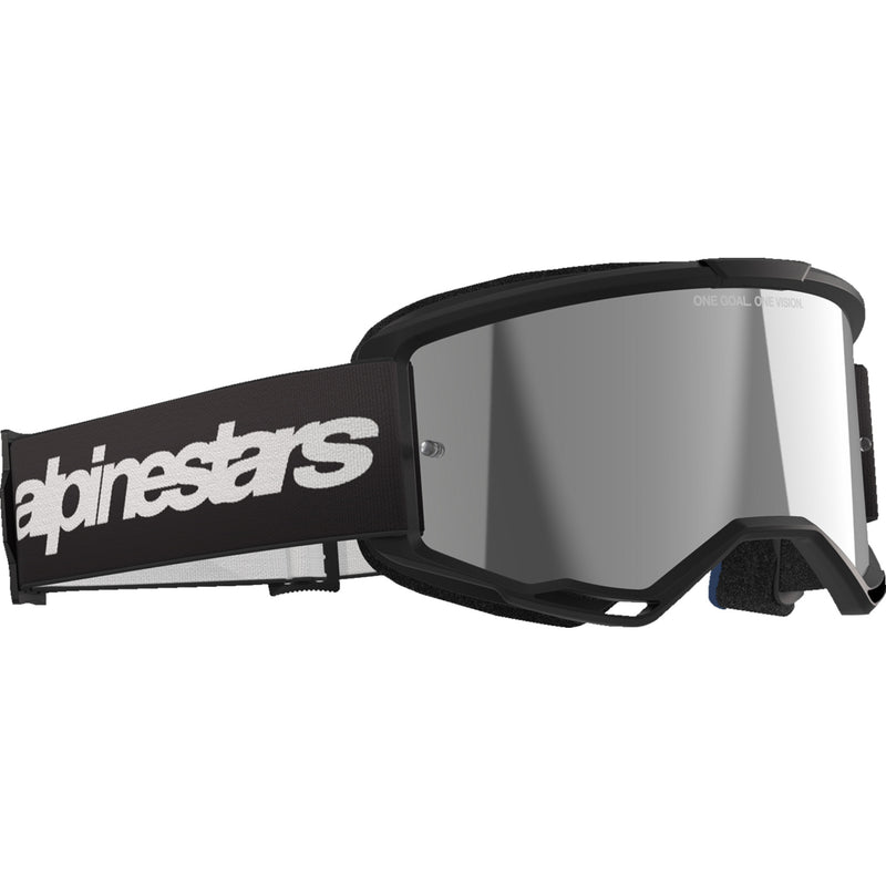 ALPINESTARS GOGGLES Vision 3 Wordmark Goggle - Silver Mirror