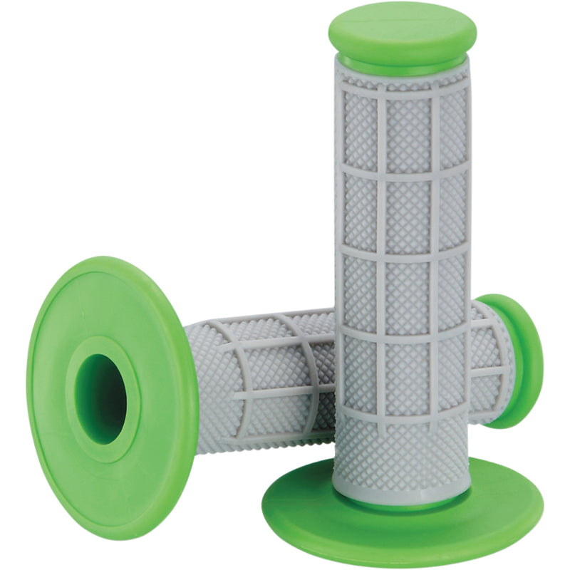 MOOSE OFFROAD 0630-1832 1MG0715-EGM Qualifier Grips Grips - Qualifier - Half Waffle - Green