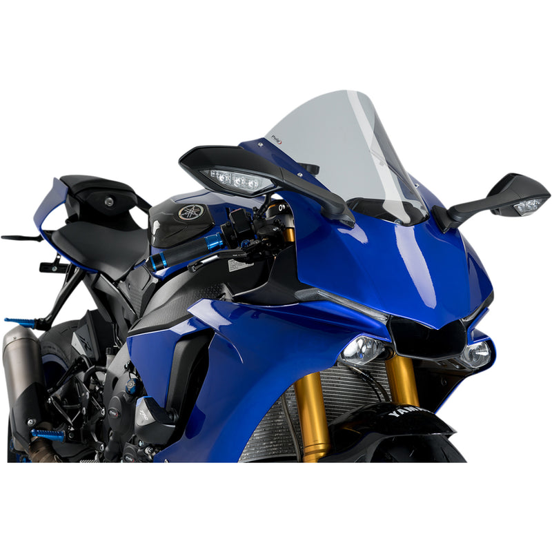 PUIG HI-TECH PARTS 2301-2964 3632H Z-Racing Windscreen Race Windscreen - 14-3/8" - Smoke - YZF-R1