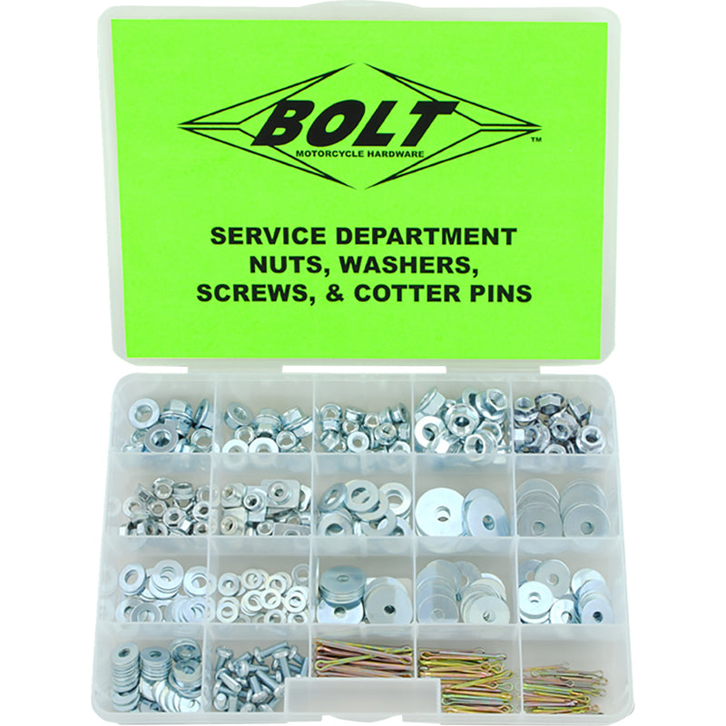 BOLT 2402-0137 SVCNWSC Service Department Assortment Set Assortment - Miscellaneous Parts - 410-Piece