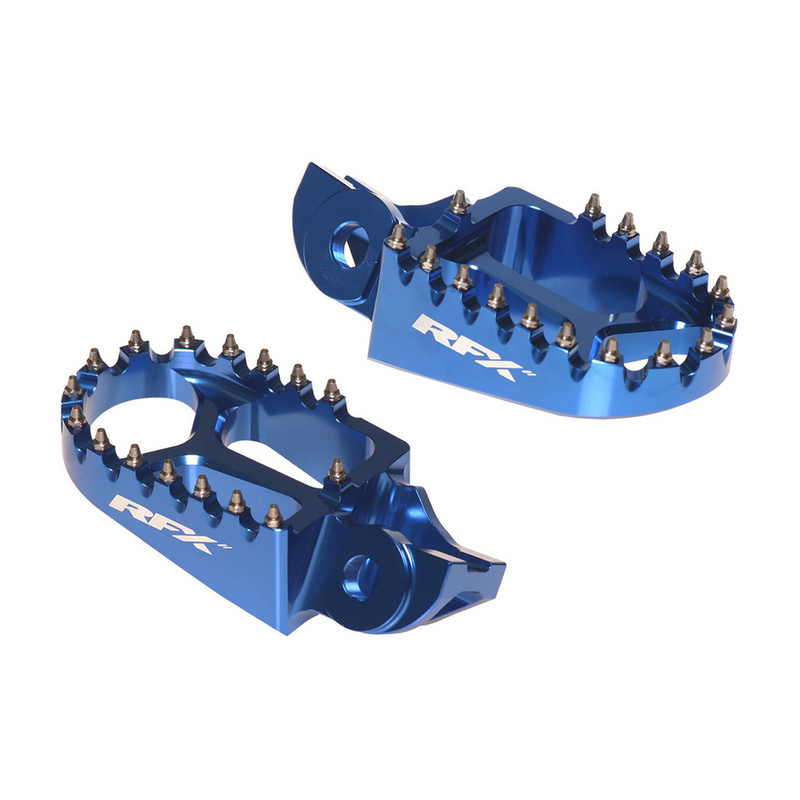 Rfx Footpegs Blue - FXFR 70300 99BU Husqvarna Dirt Bikes 2016-2024