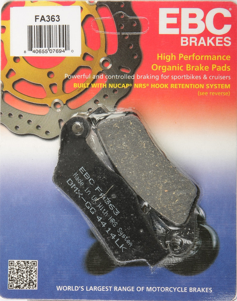 EBC Brake Pads - FA363 BMW Motorcycles 1993-2017