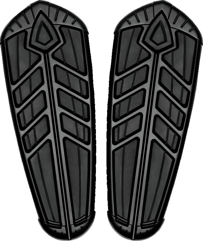 Kuryakyn 5651 Spear Driver Floorboard Inserts Satin Black - Photo - Primary