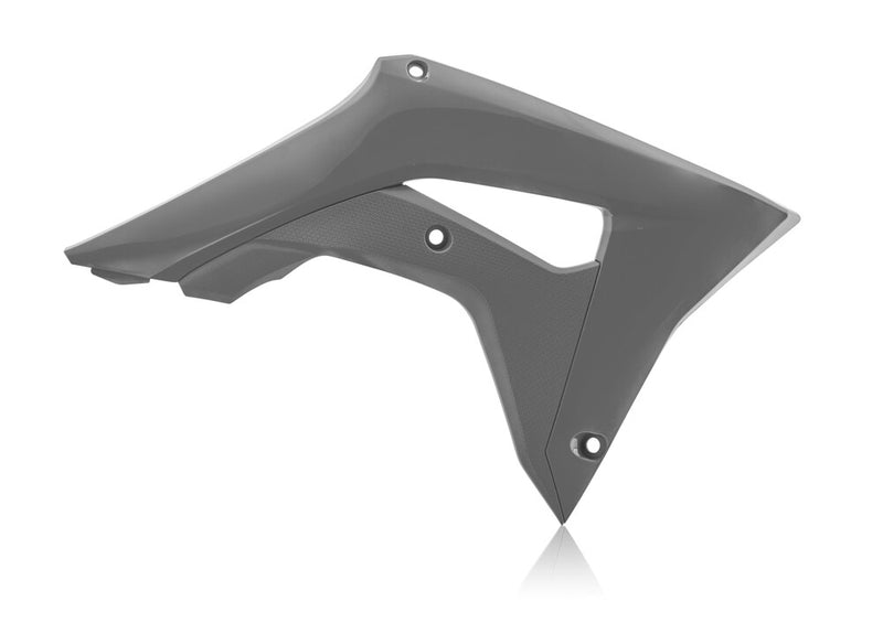Acerbis Radiator Shroud Grey - 2630660011 Honda CRF250R / CRF450R 2018-2022