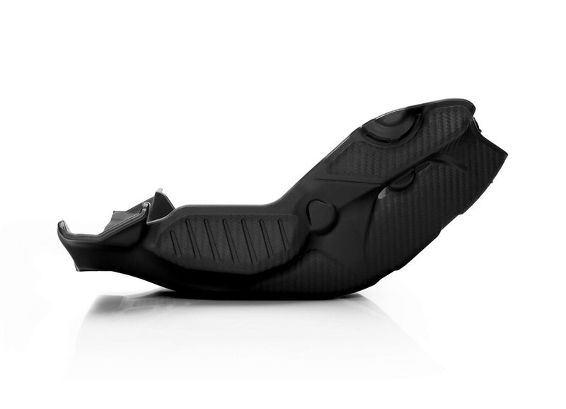 Acerbis Skid Plate Black White - 2791635229 KTM EXC-F 250 / EXC-F 350 / XCF 350 / XCF 450 2020-2023