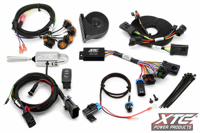 Xtc Power Products ATS Kit W Billet Column Lever - ATS-L-KAW-MPRO Kawasaki Mule 2017-2025
