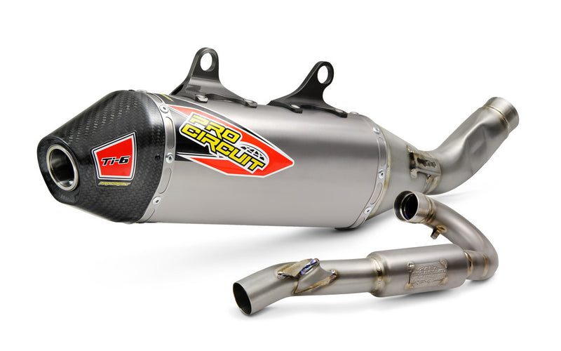 Pro Circuit TI-6 Titanium System KTM 350SXF XCF - 0351935F For Husqvarna FC 350 / FE 350 2019-2022 | KTM SX-F 350 / XC-F 350 / XCF 350 2019-2022
