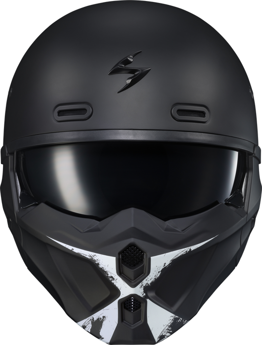 scorpion covert x helmet matte black Scorpion Exo Covert X Face Mask