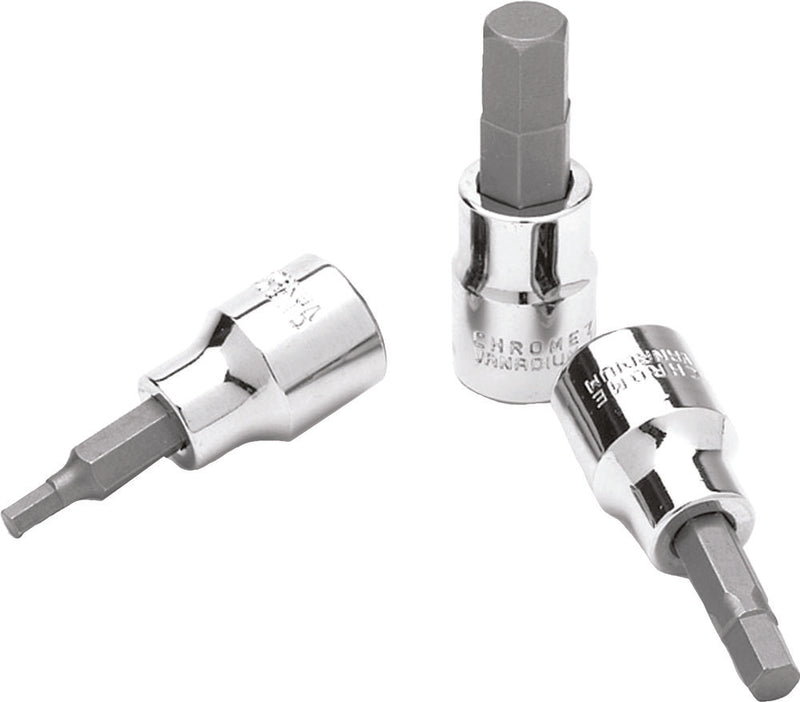 Performance Tool 117-1082 W38890 8 PC 3/8" MET HEX BIT SET