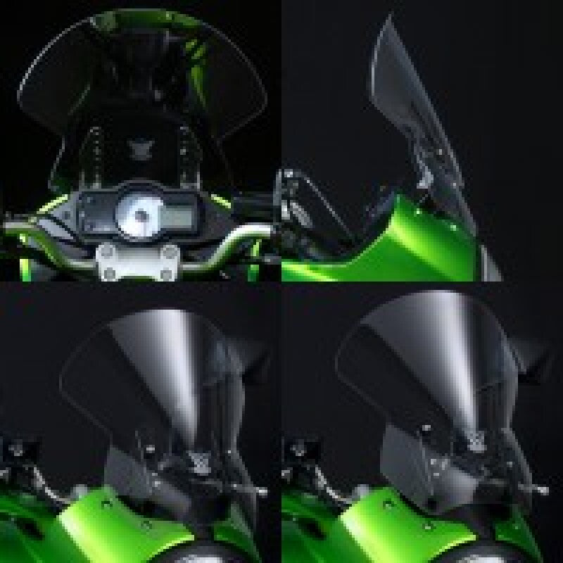 National Cycle N20100 08-09 Kawasaki KLE650 Versys V Stream/ Wave Mid/std. Windshield - Clear - User 1