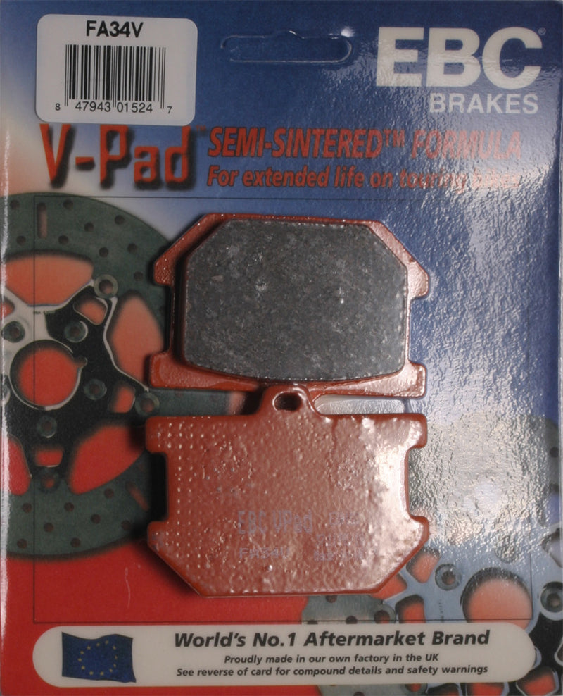 EBC Brake Pads V-Series - FA34V Yamaha Motorcycles 1976-1983