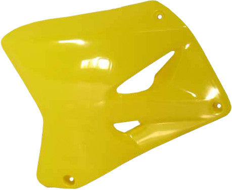 Acerbis Radiator Shrouds Yellow - 2043760231 Suzuki RM 125 / RM 250 2001-2008
