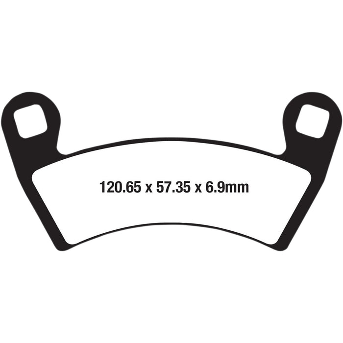 EBC 1721-2517 FA656R Long-Life Sintered "R" Brake Pads Sintered "R" Brake Pads