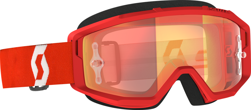 Scott 51-5529 278597-1005280 PRIMAL GOGGLE RED/WHITE ORANGE CHROME WORKS
