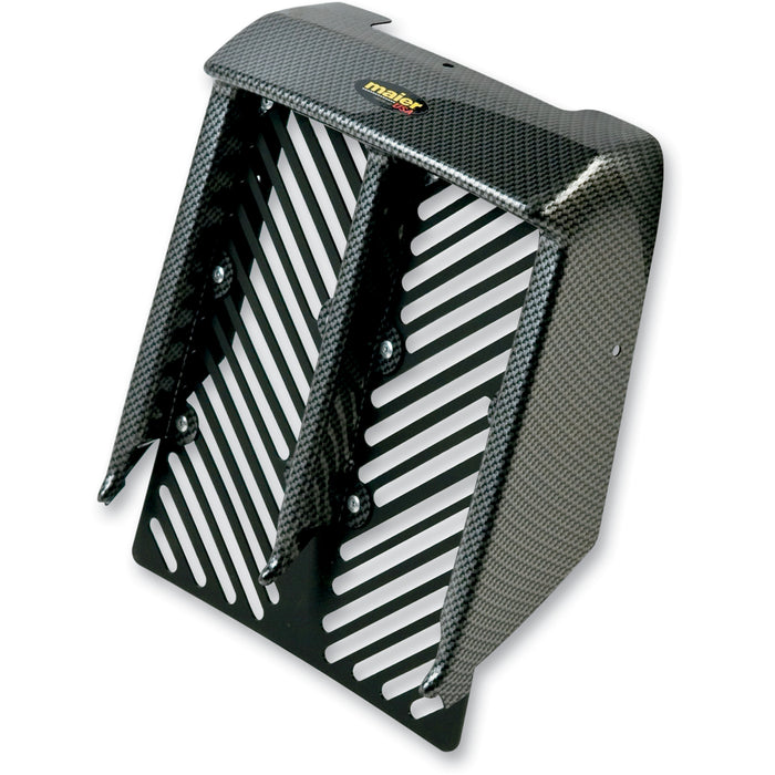 MAIER 1404-0033 18959-30 Replacement Radiator Plastic Radiator Cover - Yamaha Banshee - Carbon Fiber