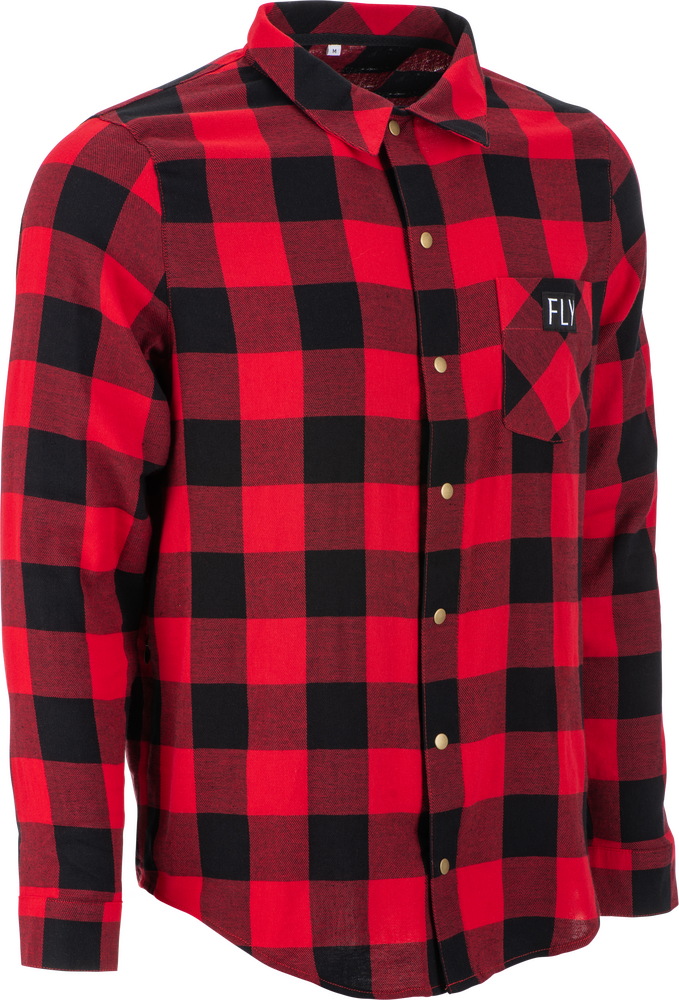 Fly Racing 354-6392S 354-6392S FLY TEK FLANNEL RED/BLACK SM