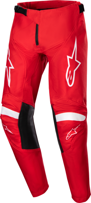 Alpinestars 482-242622 3743924-3120-22 YOUTH RACER LURV PANTS MARS RED/WHITE SZ 22