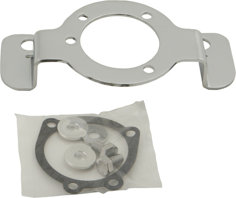 Harddrive Carb Support Bracket Only Chrome XL - 120241 For Harley Sportster 1988-2006
