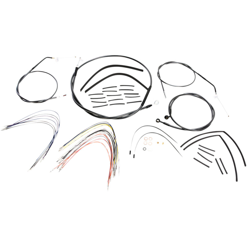 Magnum Shielding Cable Kit - 487652 For Harley Sportster 2007-2013