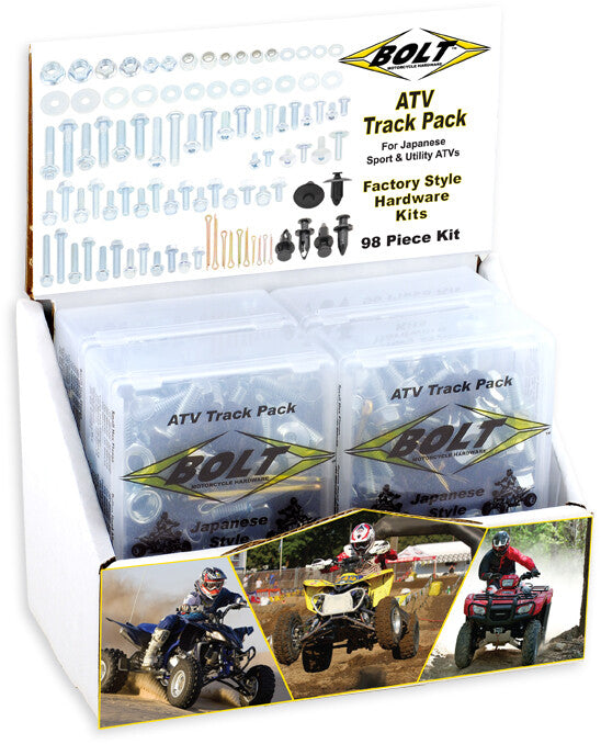 Bolt 020-00106D 2007-6ATP ATV TRACK PACK 6/PK DISPLAY