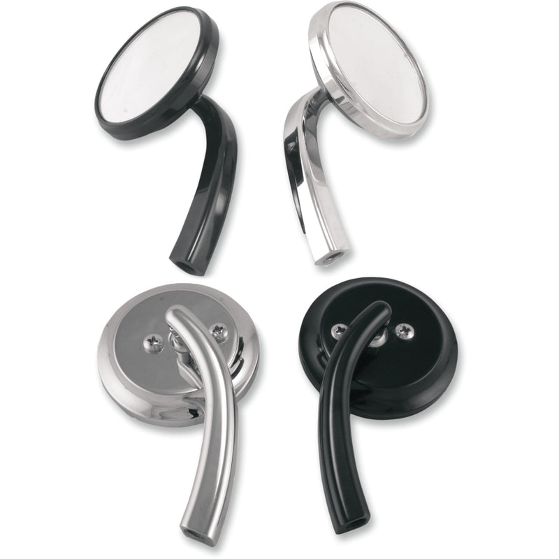 TODD'S CYCLE 0640-0435 SMR-1 Shooter Mirror right - chrome