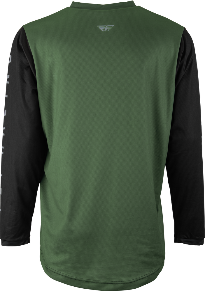 Fly Racing F-16 Jersey Olive Green Black 2X