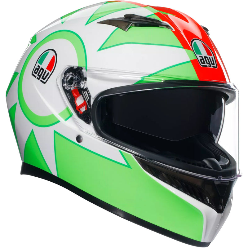 AGV 0101-15482 21183810040052X K3 Rossi Mugello 2018 Helmet K3 Helmet - Rossi Mugello 2018 - 2XL