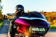 Kuryakyn 2632 Windshield Side Trims Chrome - User 3