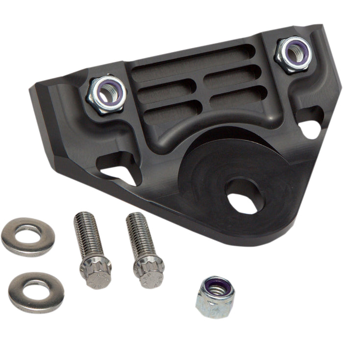 ALLOY ART 0933-0138 NGMP-2 Front Motor Plate - Front Engine Mount - Black