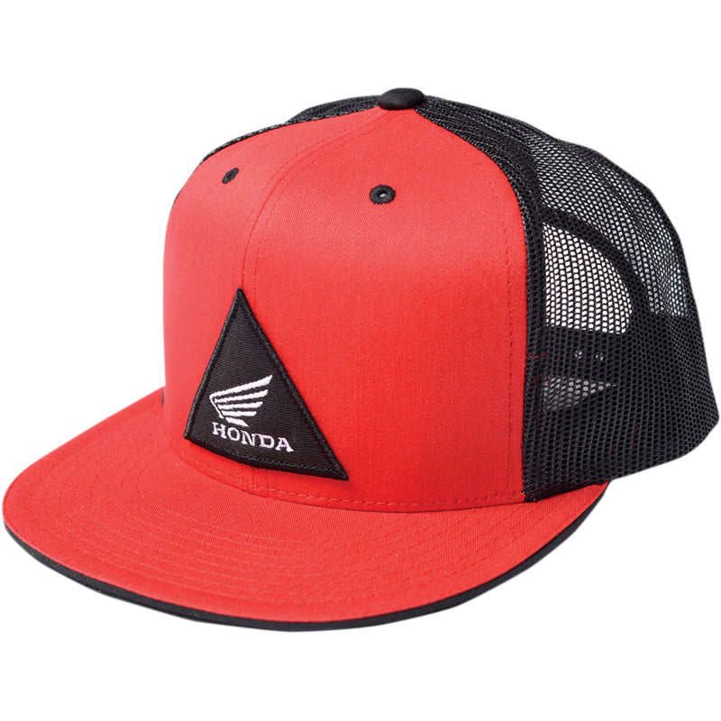 FACTORY EFFEX 2501-2324 18-86200 Honda Snapback Hat Honda TRI Snapback Hat - Red/Black