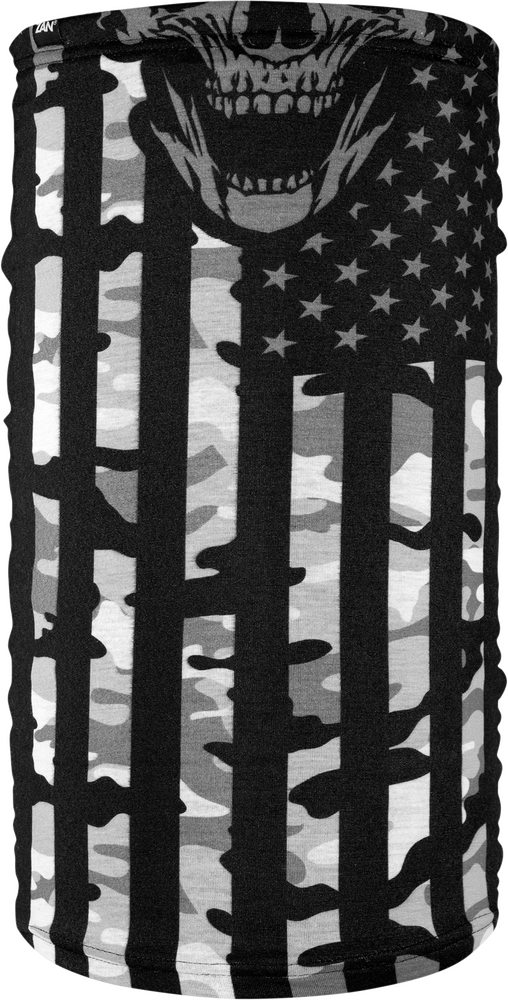 Zan Headgear Motley Tube Fleece Lined Urban Camo Flag - TF462