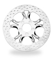 Performance Machine 0133-1800GATS-CH Disc/carr 11.8in Gatlin Fr Lt - Chrome - Photo - Primary