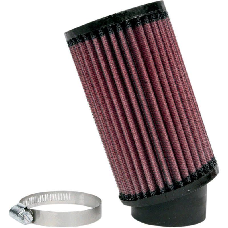 K & N RU-172 RU-1720 Universal Clamp-On Air Filter Universal Air Filter - Angled 20°