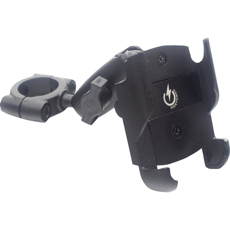 RIDEPOWER 0636-0568 RPMTLMOUNTLG15 Phone Holder and Mount Phone Holder - Large - 1-1/2" Handlebar Mount