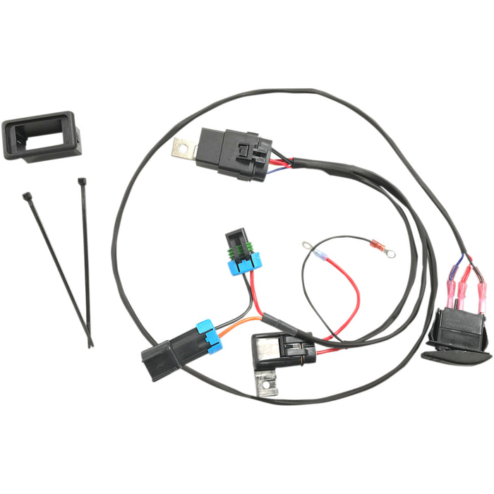 NAMZ 2130-0237 OR-P-FOR-RT Fan Override Harness Kit with Rocker Switch Fan Override Switch - Polaris