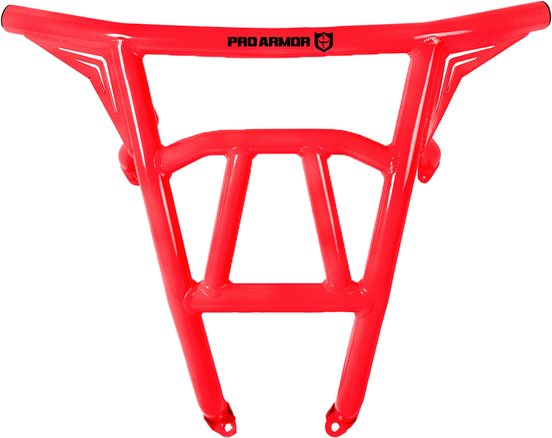 Pro Armor Rear Sport Bumper RED POL - P187P361RD Polaris RZR 2014-2018
