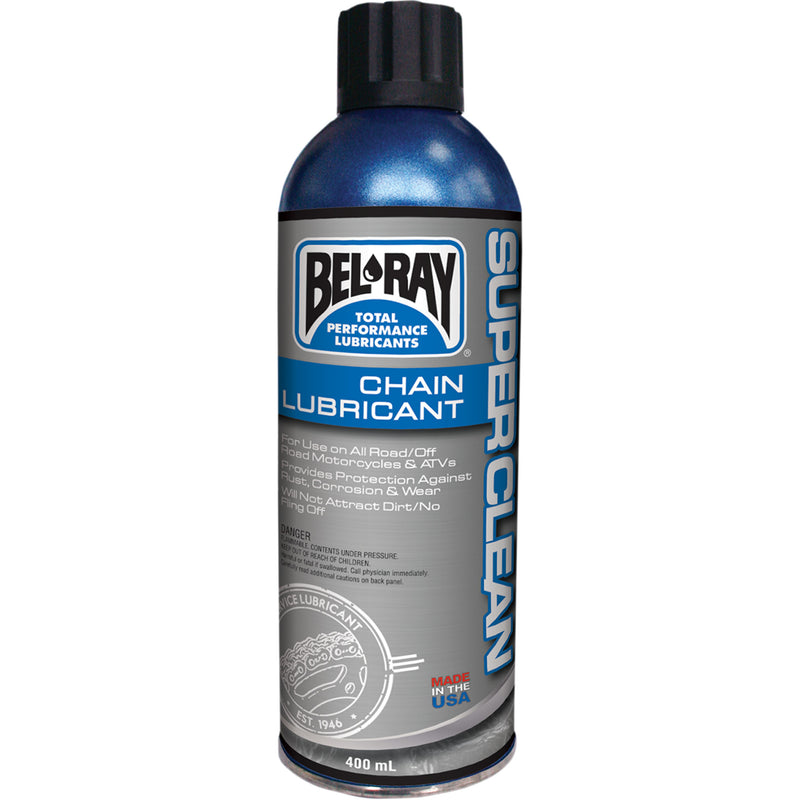 BEL-RAY 3605-0027 99470-A175W Super Clean Chain Lube 175ml - aerosol