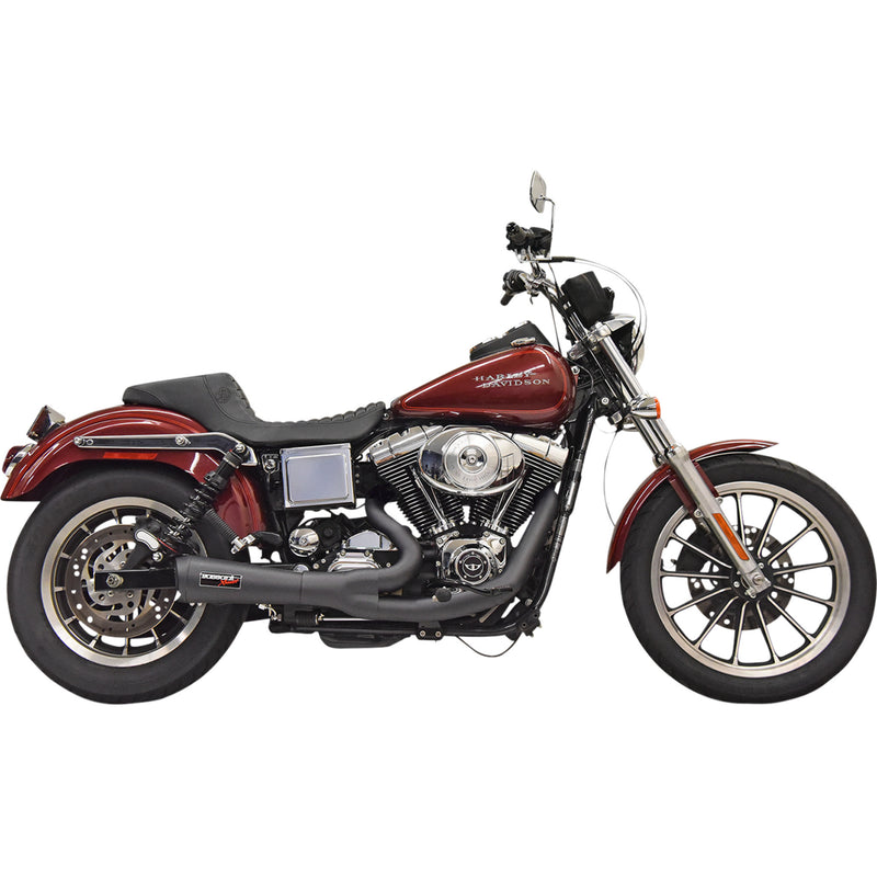 Bassani Xhaust 2-Into-1 Exhaust System - 1D5B For Harley Dyna 1993-2005