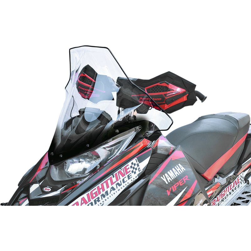Powermadd Cobra Windshield - 14540 For Yamaha Snowmobiles 2014-2025 | Arctic Cat Snowmobiles 2014-2019