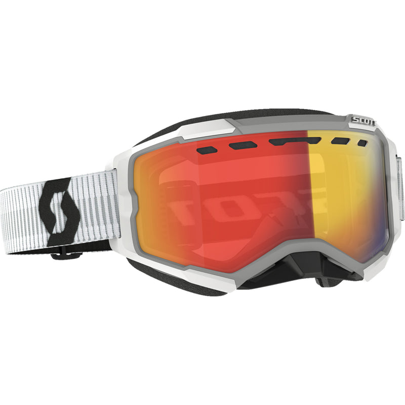 SCOTT Fury LS Snow Cross Goggle Light - Sensitive Chrome Lens