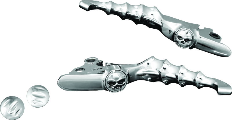 Kuryakyn 1058 Zombie Levers 08-13 Touring Cable Chrome - Photo - Primary